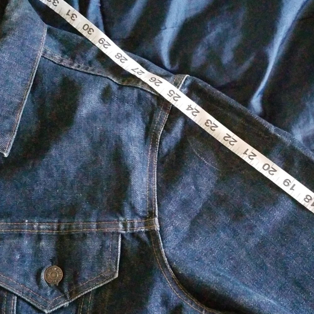 Levi Gold Wing 1970s Motorcycle Denim Jacket - Picture 5 of 5